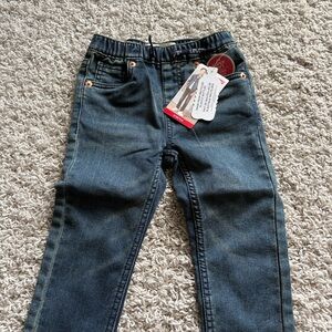 New with Tags Boys 3T Levi's Dark Blue Denim Jeans